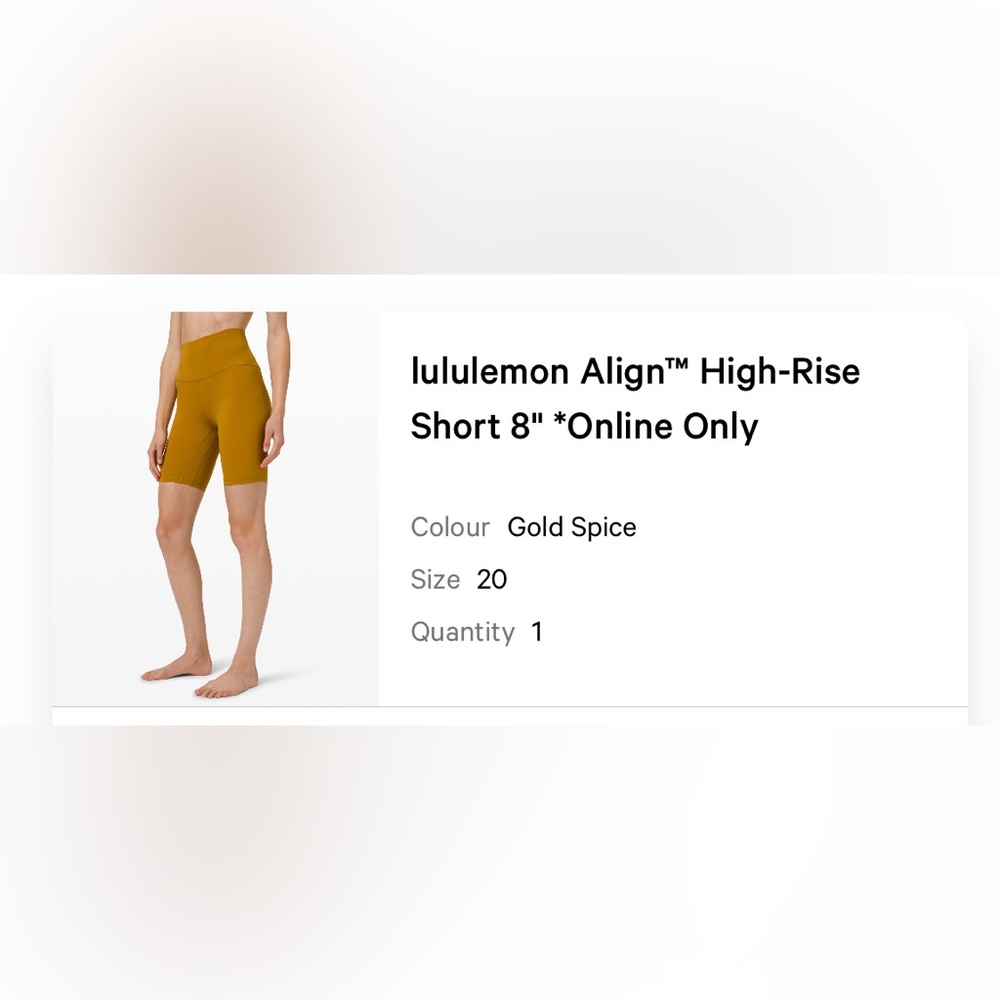 Align High Rise Short s20